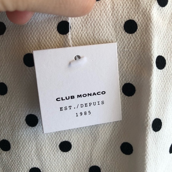 💕Pretty Club Monaco Polka Dot Ruffle Skirt Sz 8💕 - Picture 7 of 7